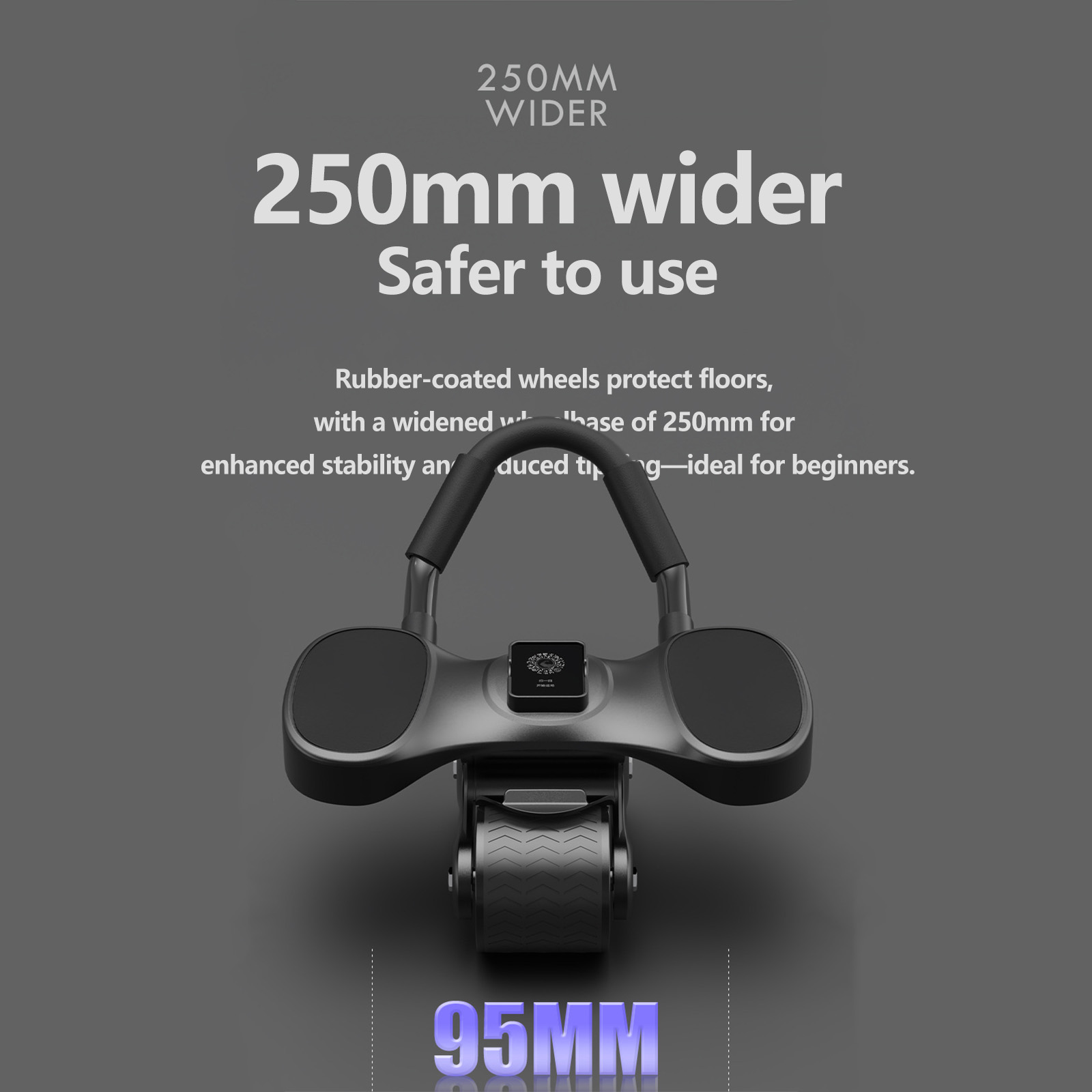 Sports Equipment Website - 2-Wheels Ab Roller with LCD –
