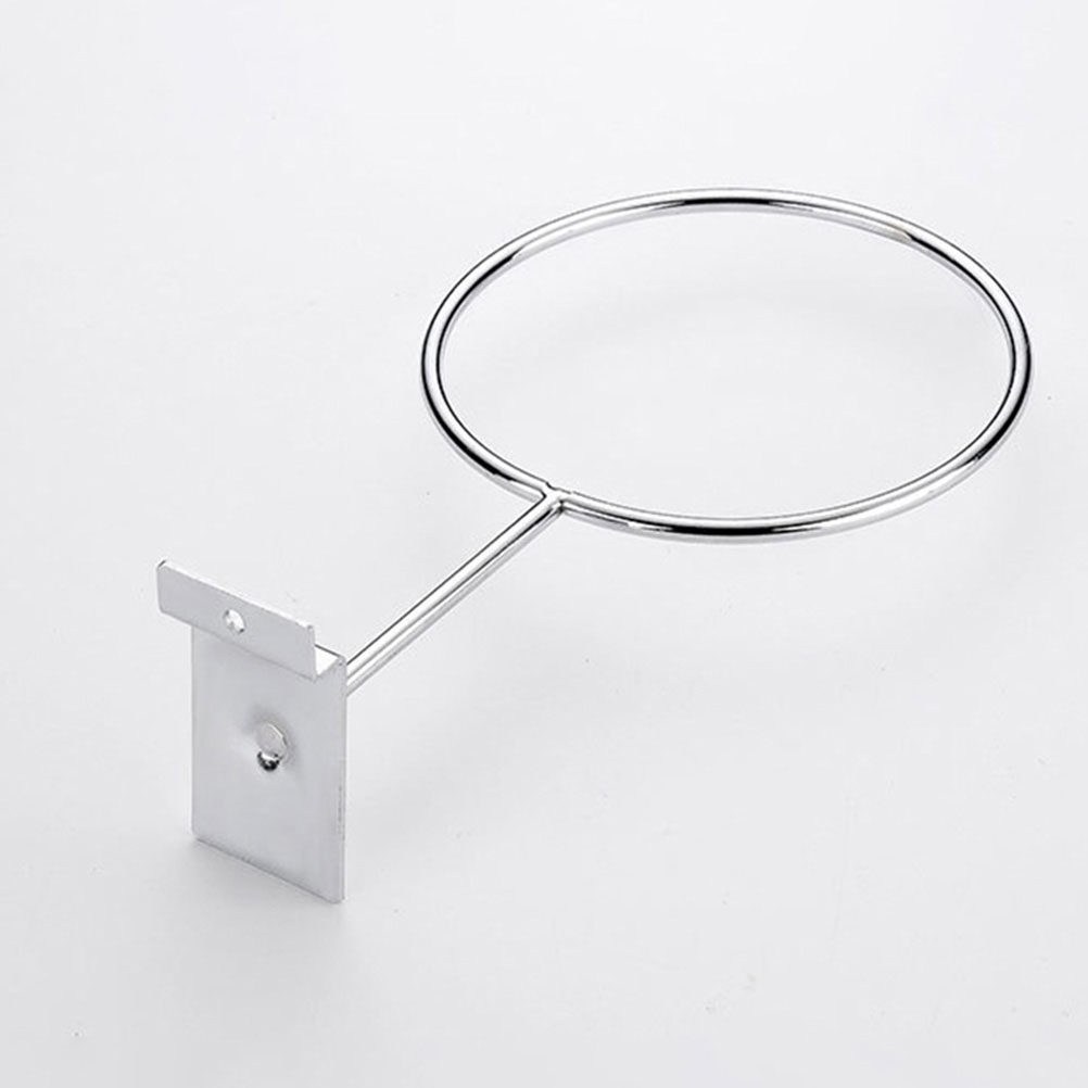 Sports Equipment Organizer Rack - 4Pcs Iron Basketball Holder Wall Mounted