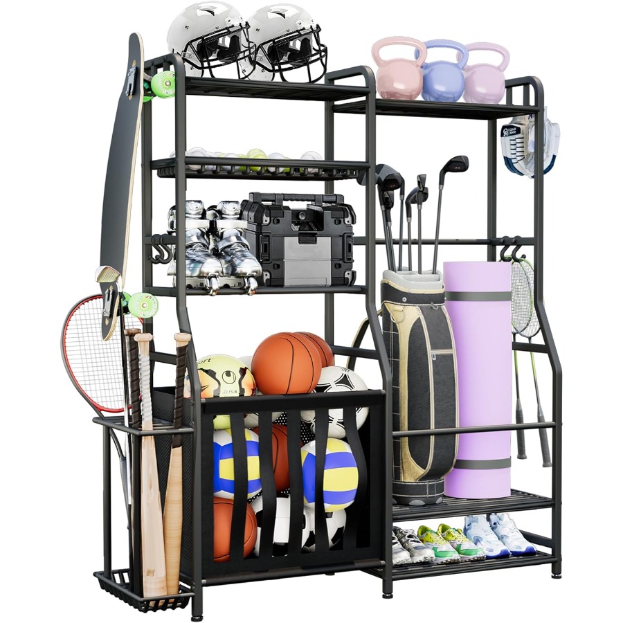 Sports Equipment Organizer Rack - Garage Sports Equipment Organizer Golf Bag