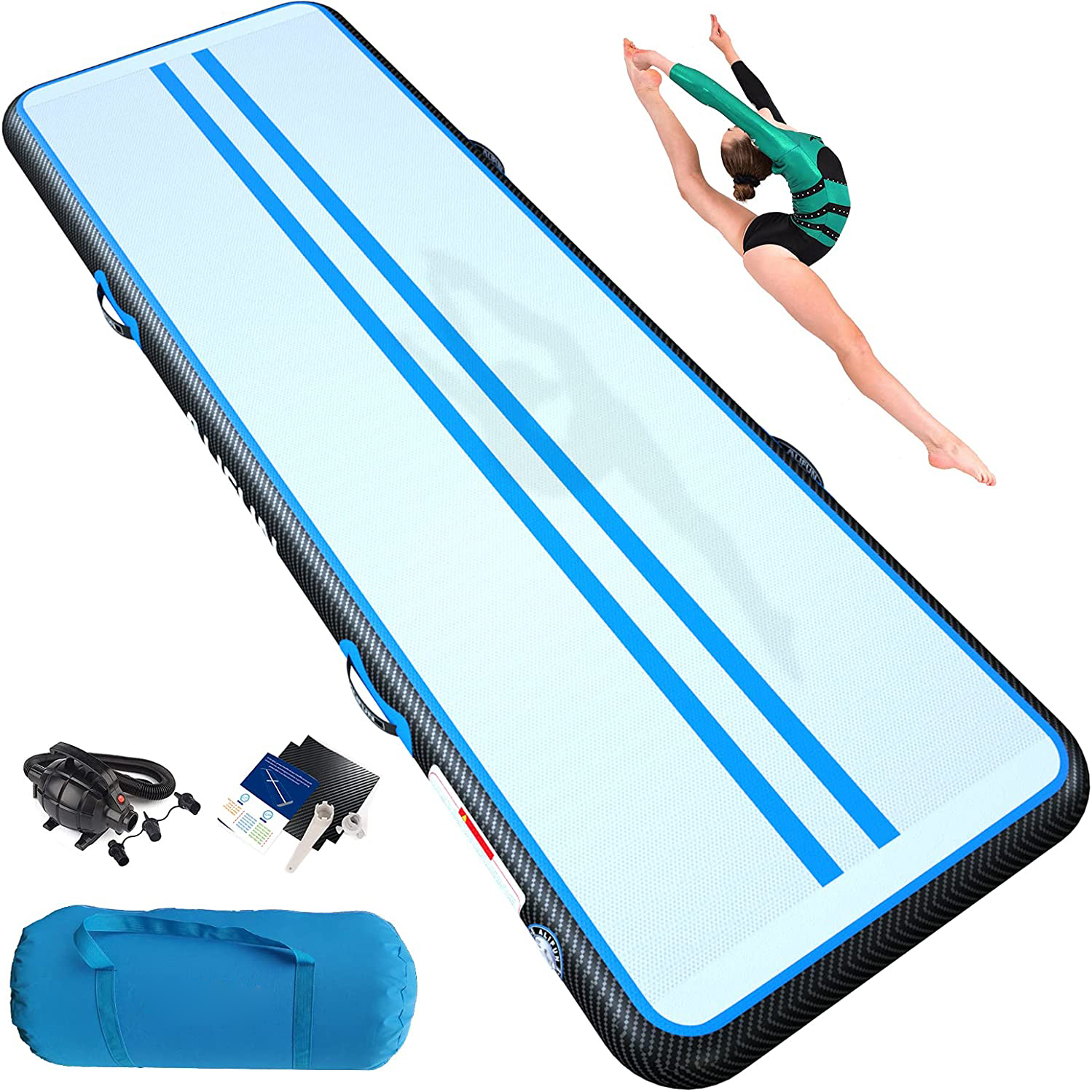 Tumbling Air Track - 3m/4m/5m/6m/8m/10m/12m/15minflatable air Track Gymnastics Inflatable Tumble