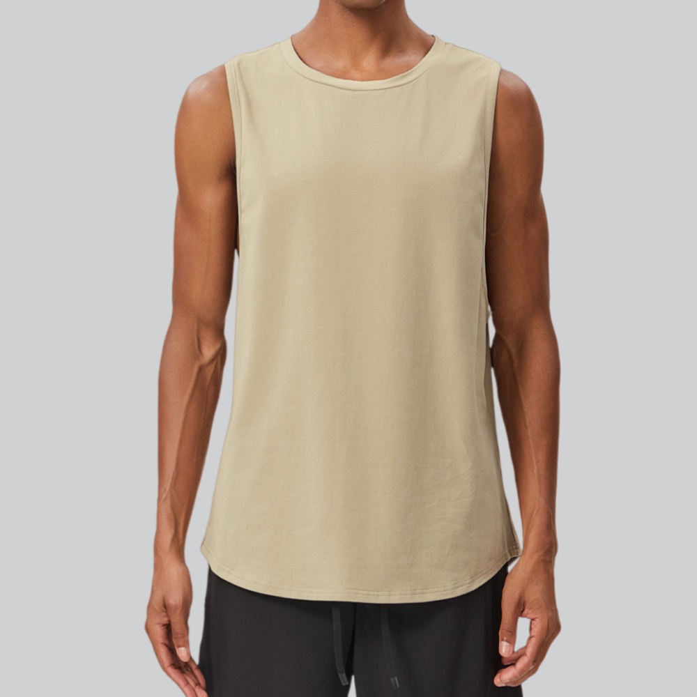 Men's Fitness Bodybuilding Tan - Sports Equipment Logo review and price