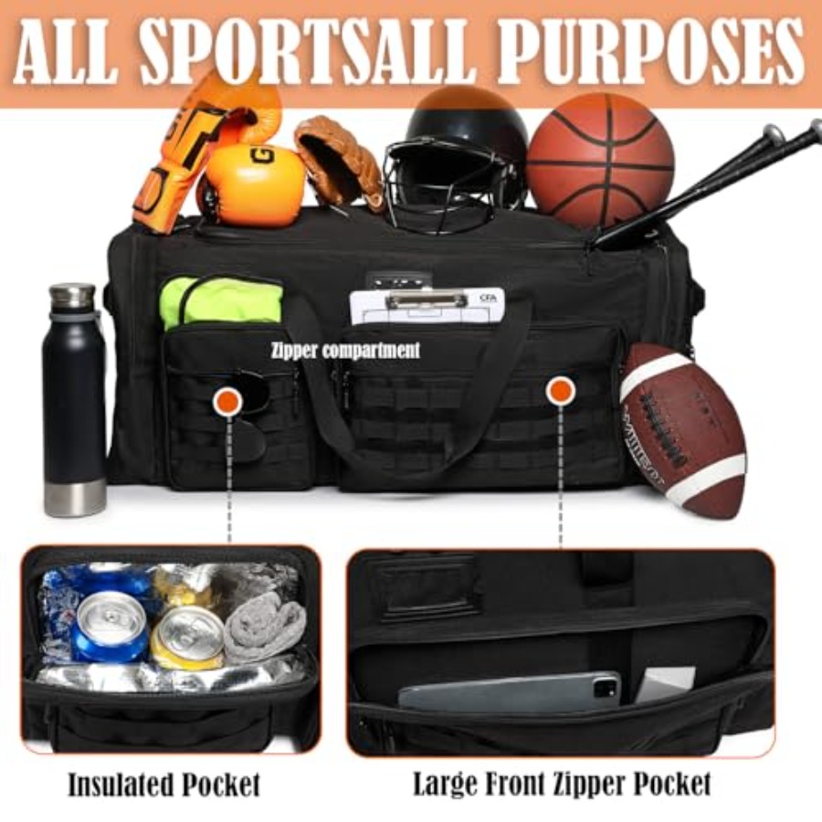 130L Extra Large Duffle Bag fo - Sports Equipment Football review and price