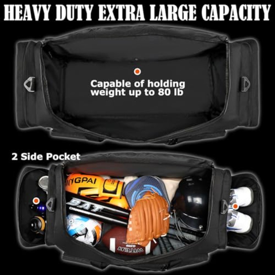 130L Extra Large Duffle Bag fo - Sports Equipment Football review and price