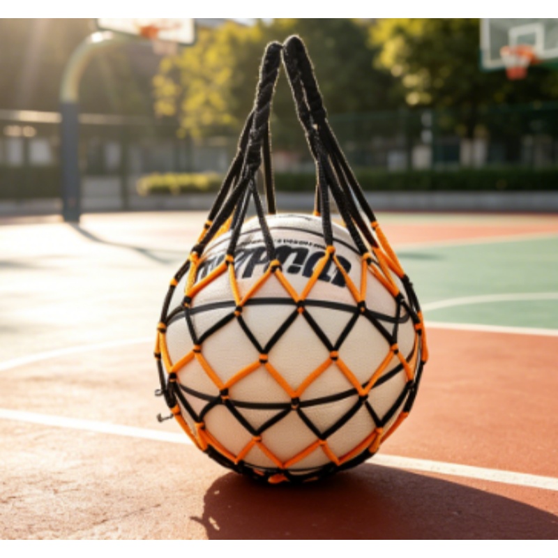 1PC Football Net Bag Nylon Bol - Sports Equipment Volleyball review and price