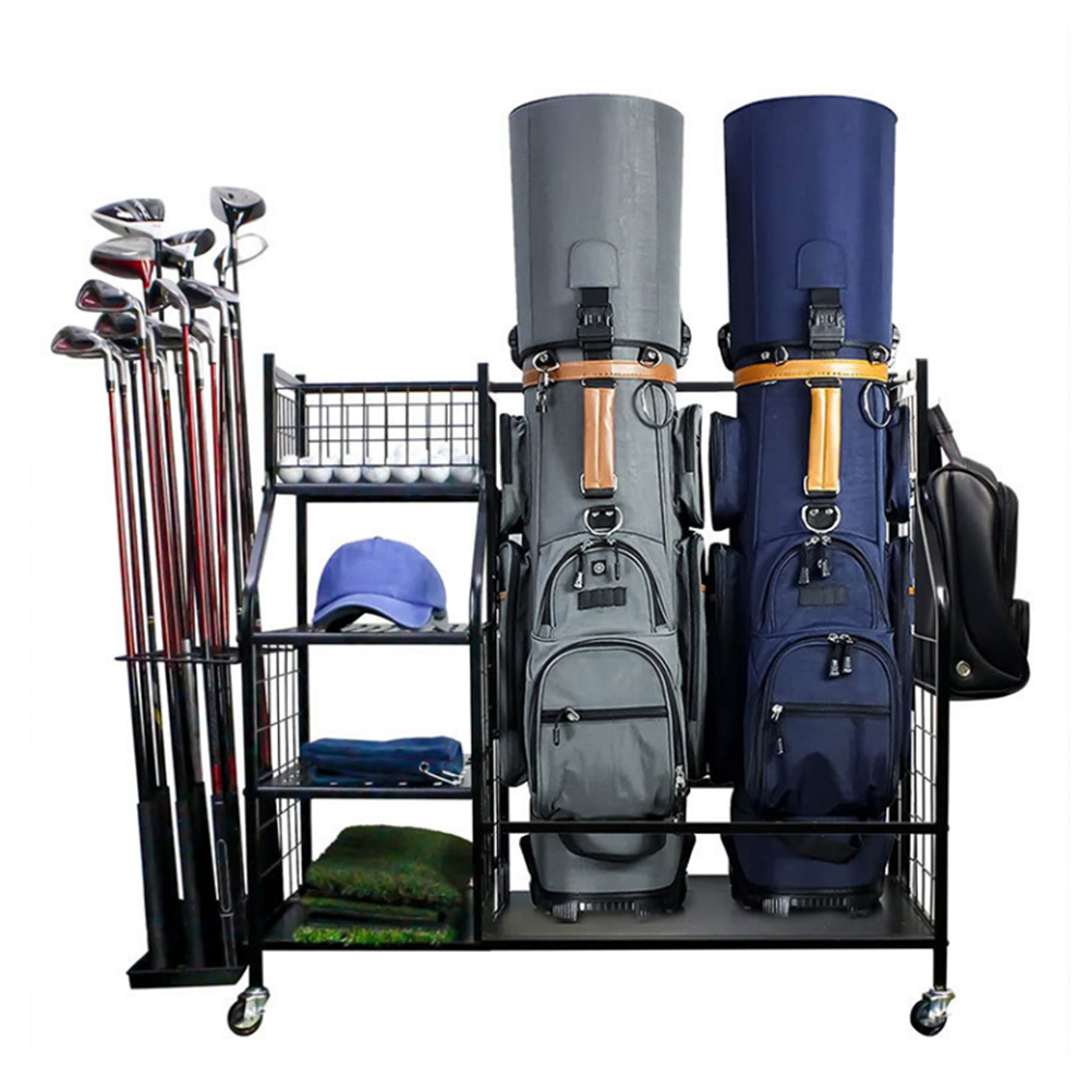 Golf Bag Storage Garage Organi - Sports Equipment Organizer Rack review and price