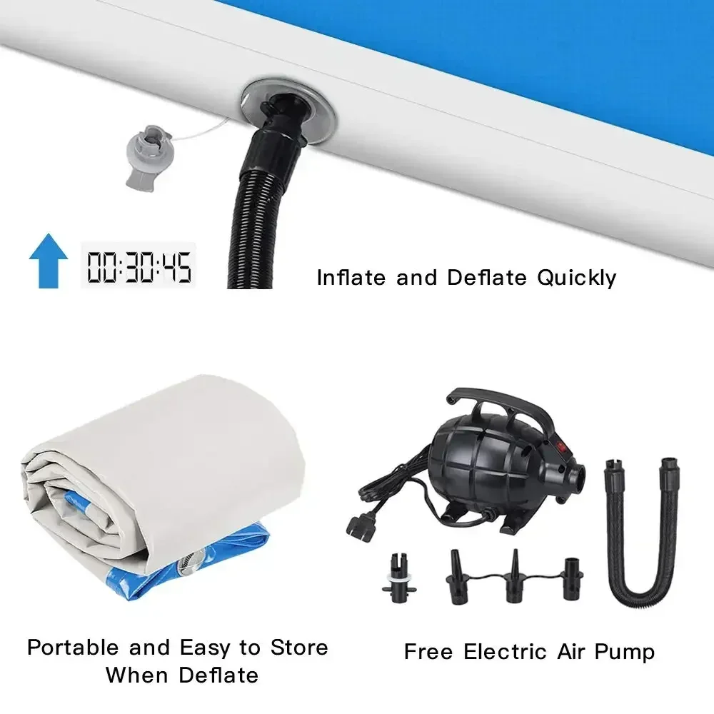 Inflatable air track 8m 9m 10m - Tumbling Air Track review and price