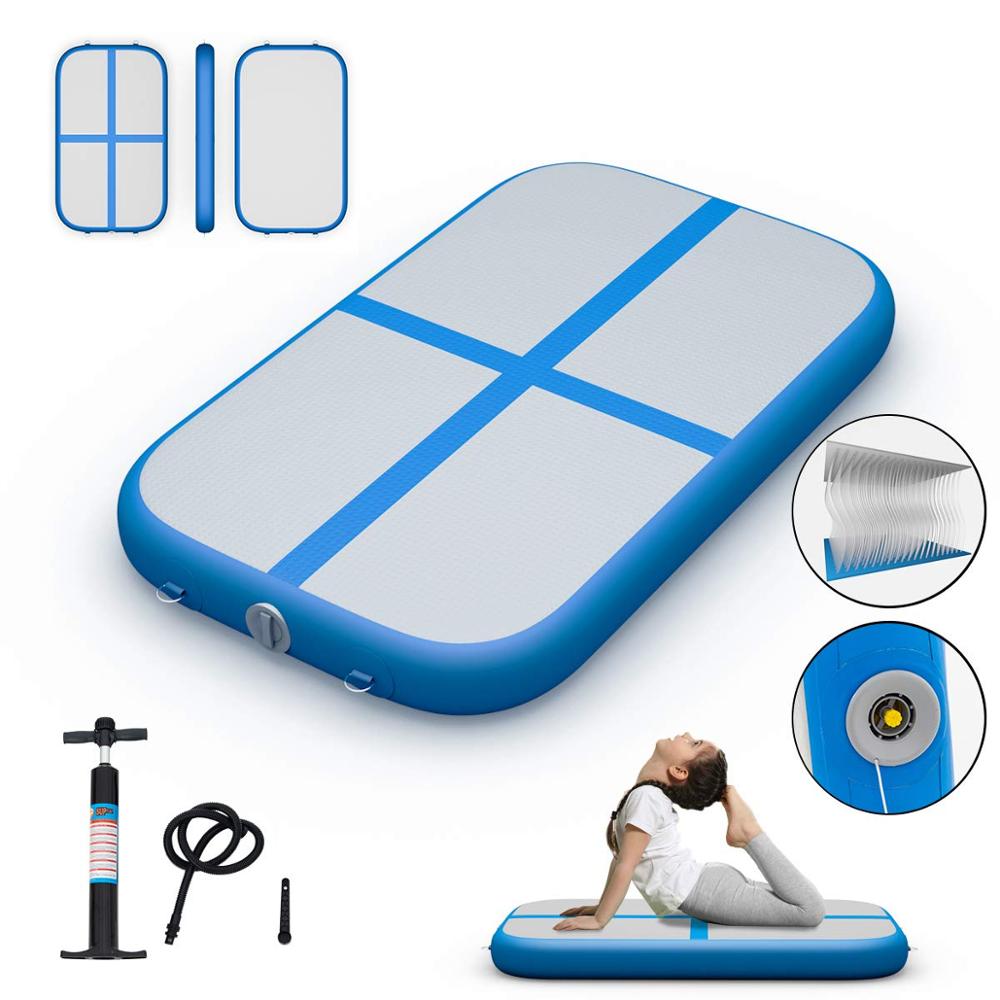 Gym Mat Inflatable Gymnastics  - Tumbling Air Track review and price