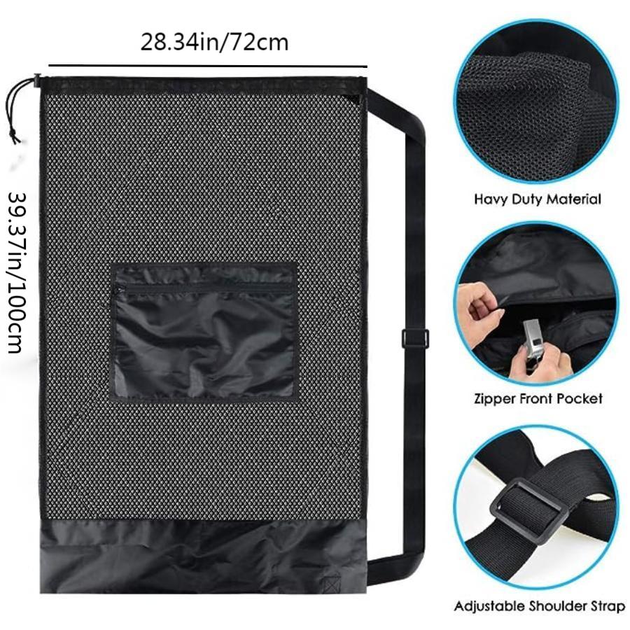 Large mesh sports bag with sho - Sports Equipment Volleyball review and price