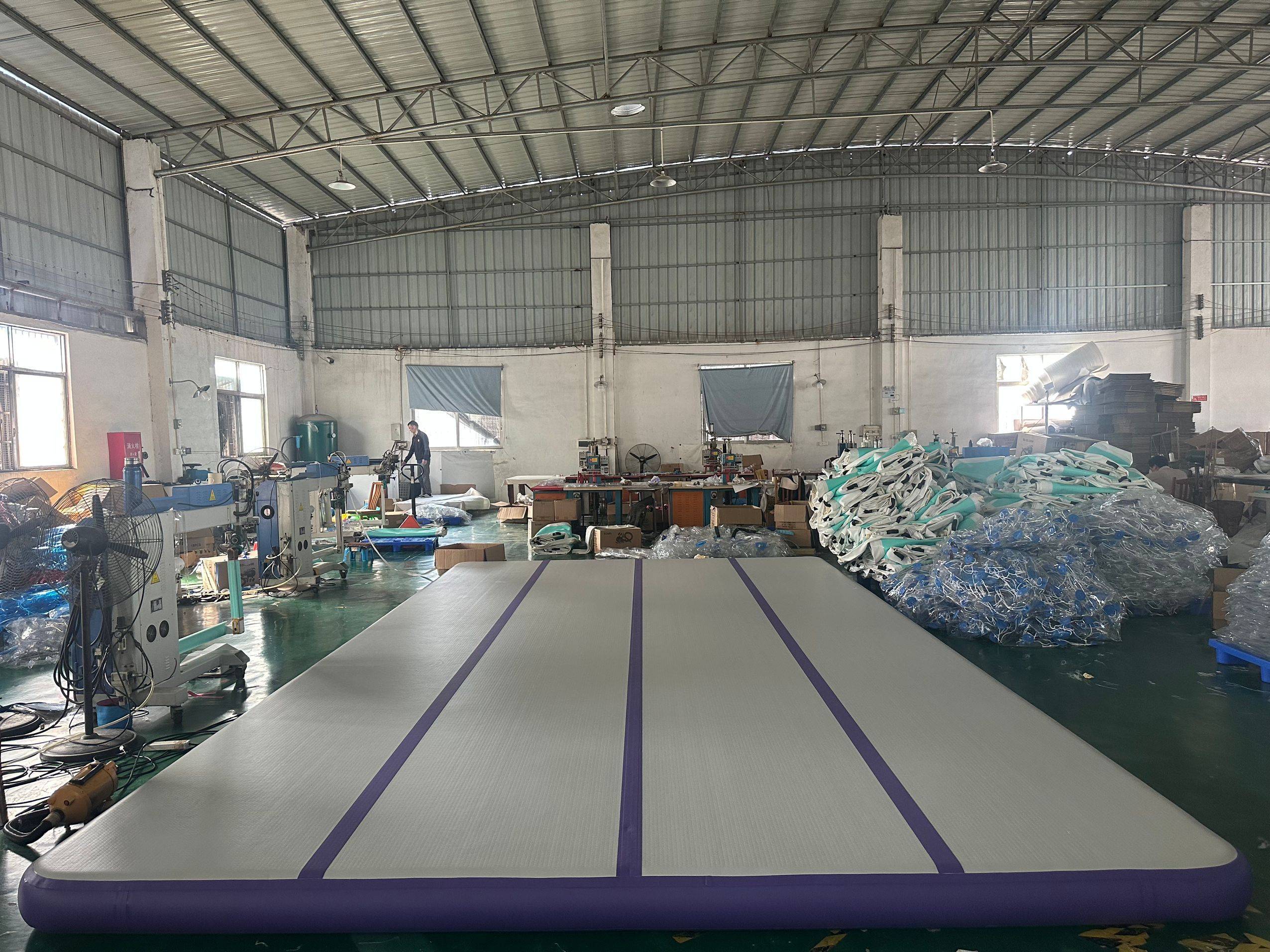 Inflatable Air Track 5x4x0.2m  - Tumbling Air Track review and price