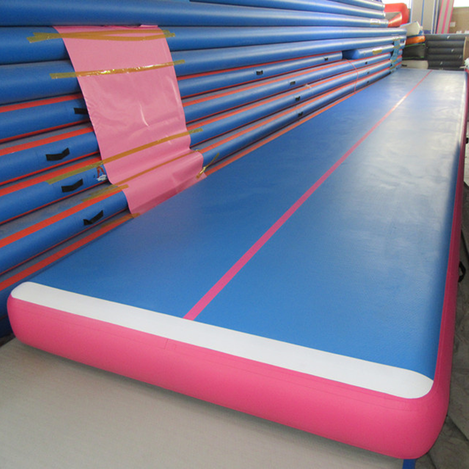 Inflatable Air Gymnastics Mat  - Tumbling Air Track review and price