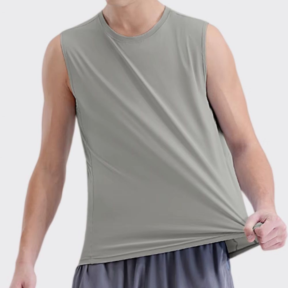 Men's Summer Bodybuilding Tank - Sports Equipment Logo review and price