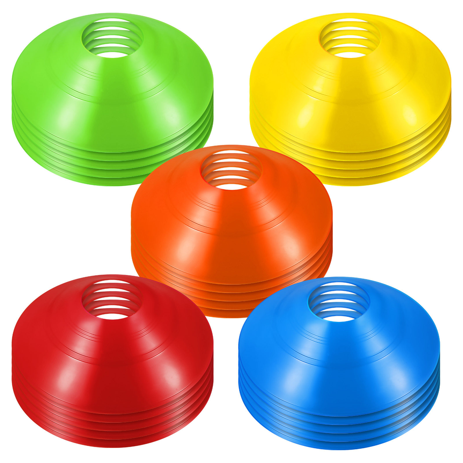 30Pcs Soccer Training Cones Co - Sports Equipment Football review and price