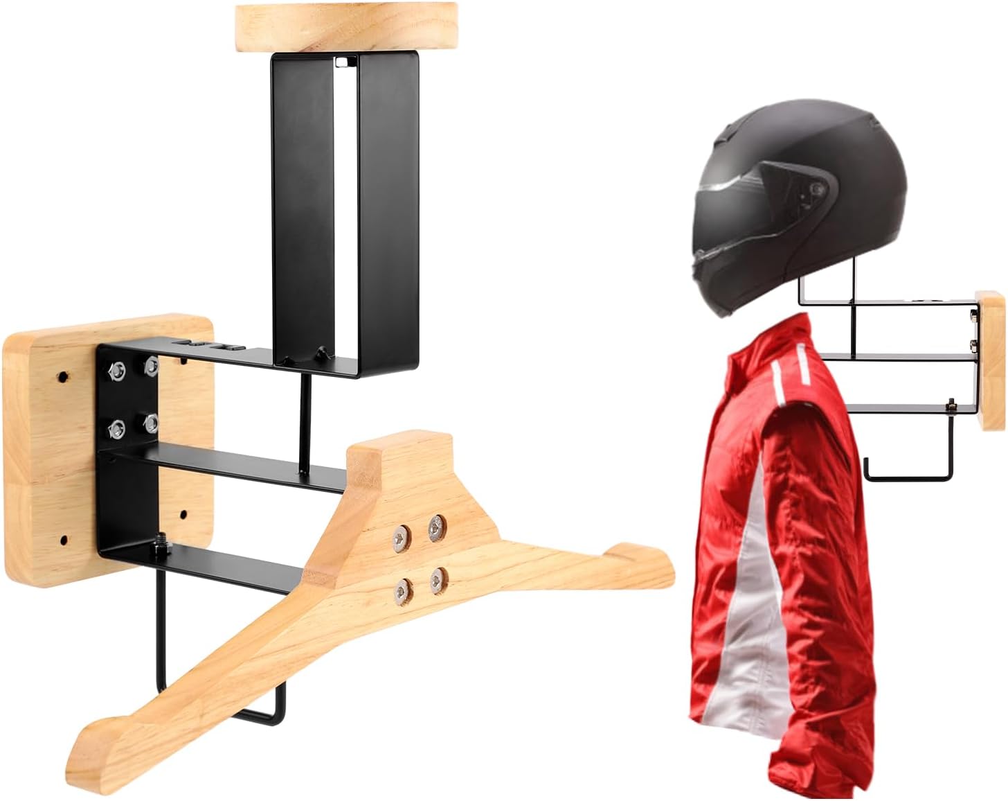 ​Motorcycle Helmet Holder Wall - Sports Equipment Organizer Rack review and price