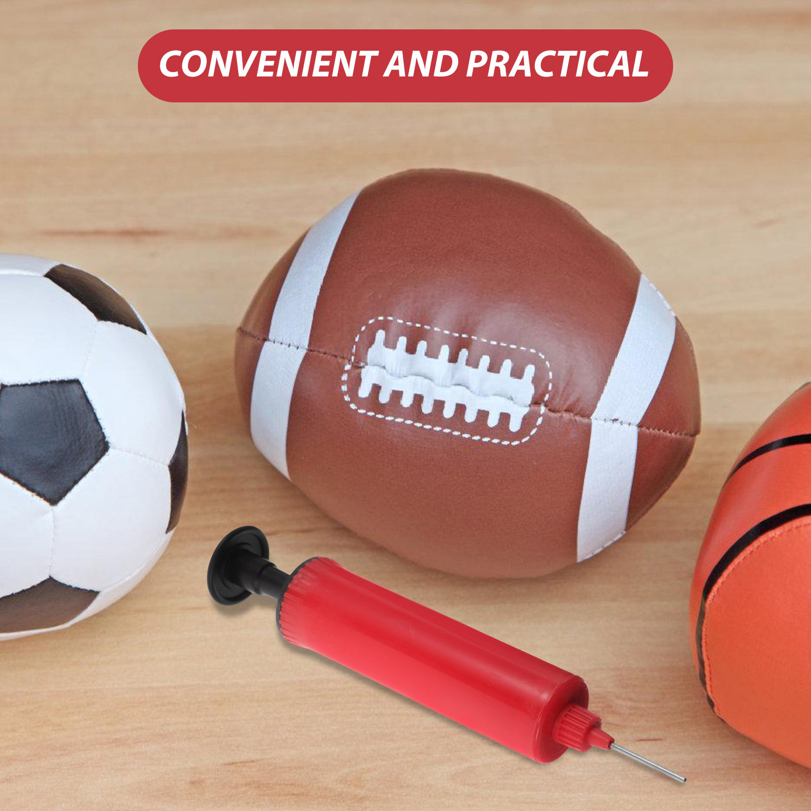 Mini Portable Ball Inflator Li - Sports Equipment Volleyball review and price