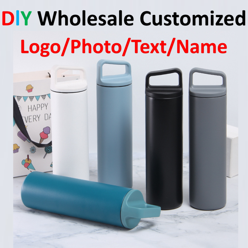 1pcs 500ml New Wide-mouth Stai - Sports Equipment Logo review and price