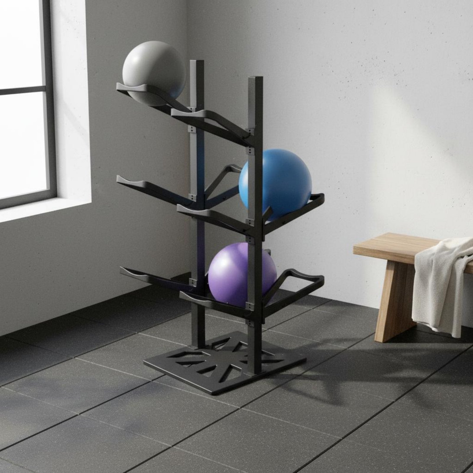 Basketball Rack Sturdy Ball St - Sports Equipment Types review and price