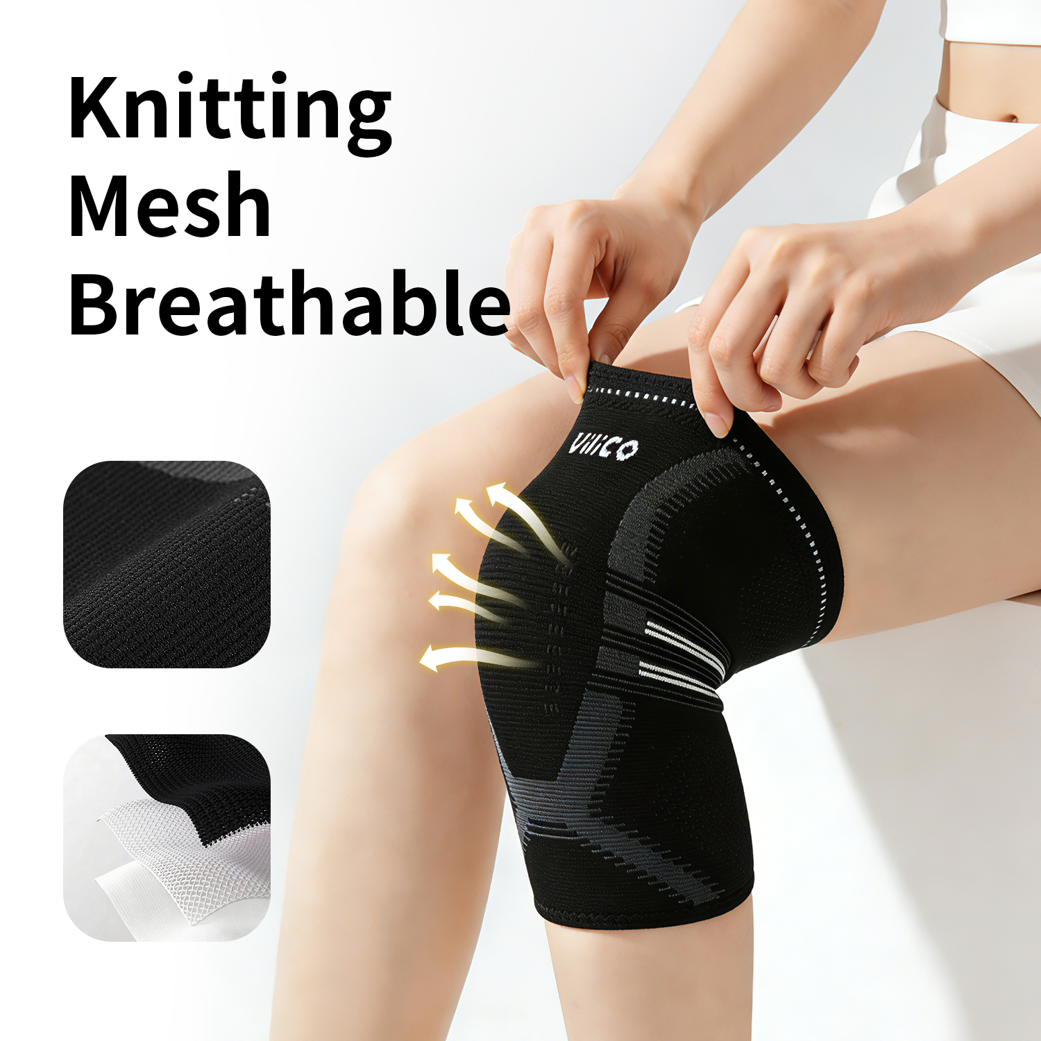 1 Pcs Compression Knee Support - Volleyball Knee Pad review and price