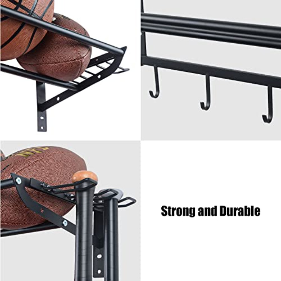 Garage Sports Equipment Storag - Sports Equipment Organizer Rack review and price