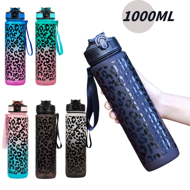 1 Liter Large Capacity Leopard - Sports Equipment Types review and price