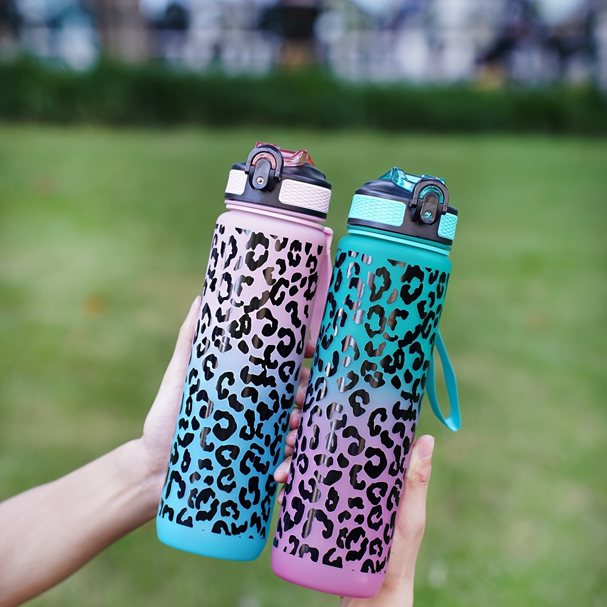 1 Liter Large Capacity Leopard - Sports Equipment Types review and price