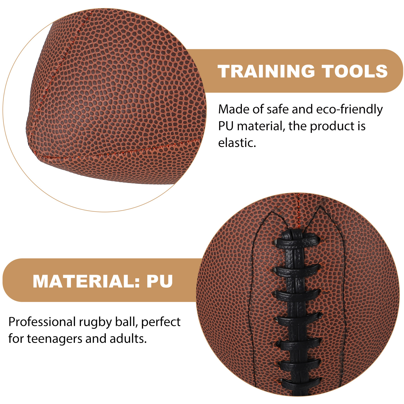1Pcs Official Size Rugby Ball  - Sports Equipment Football review and price