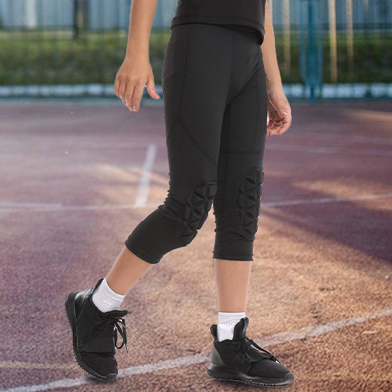 Youth Boys Capri Pants with Kn - Volleyball Knee Pad review and price