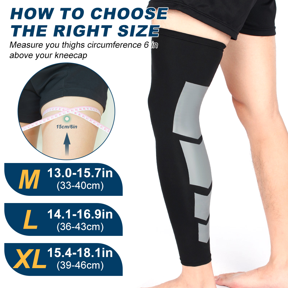 Leg Compression Sleeves, Full  - Volleyball Knee Pad review and price