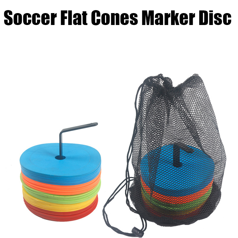 10pcs Soccer Flat Cones Marker - Sports Equipment Football review and price