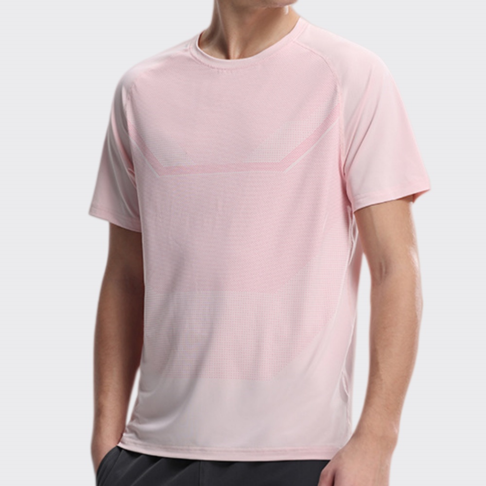 Men's Fitness Sports Round-nec - Sports Equipment Logo review and price