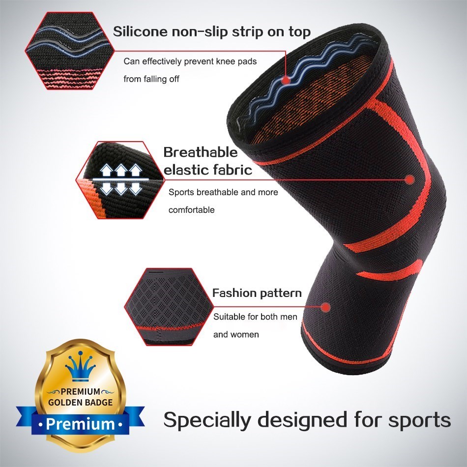 WOSWEIR-1 PC Elastic Knee Pads - Volleyball Knee Pad review and price