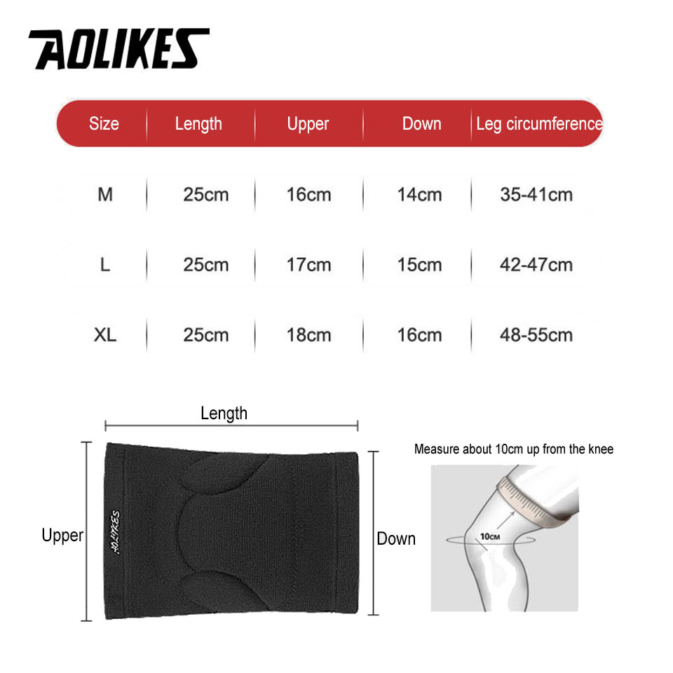AOLIKES 1 Pair Sports Thickeni - Volleyball Knee Pad review and price