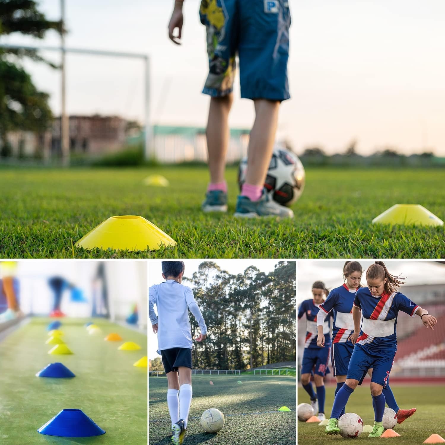 5 Pcs football training plate  - Sports Equipment Football review and price