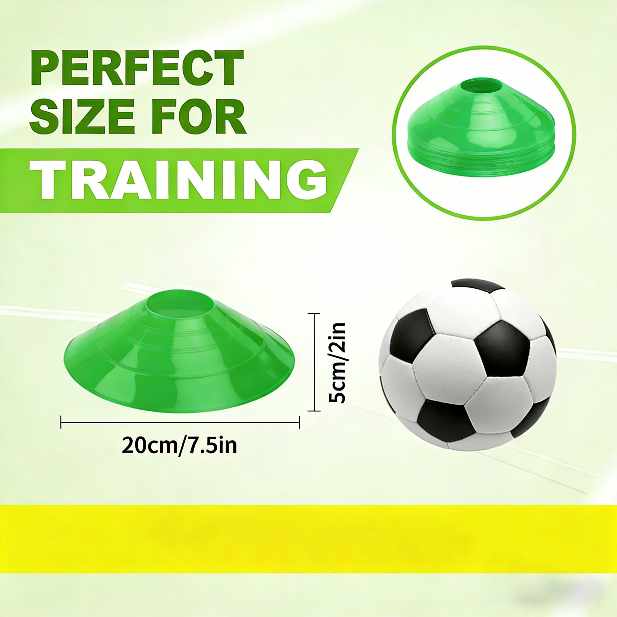 5 Pcs football training plate  - Sports Equipment Football review and price